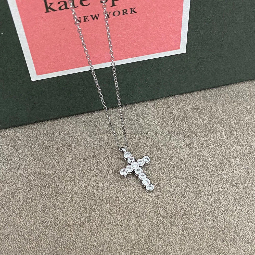 kate spade Diamond Cross Necklace